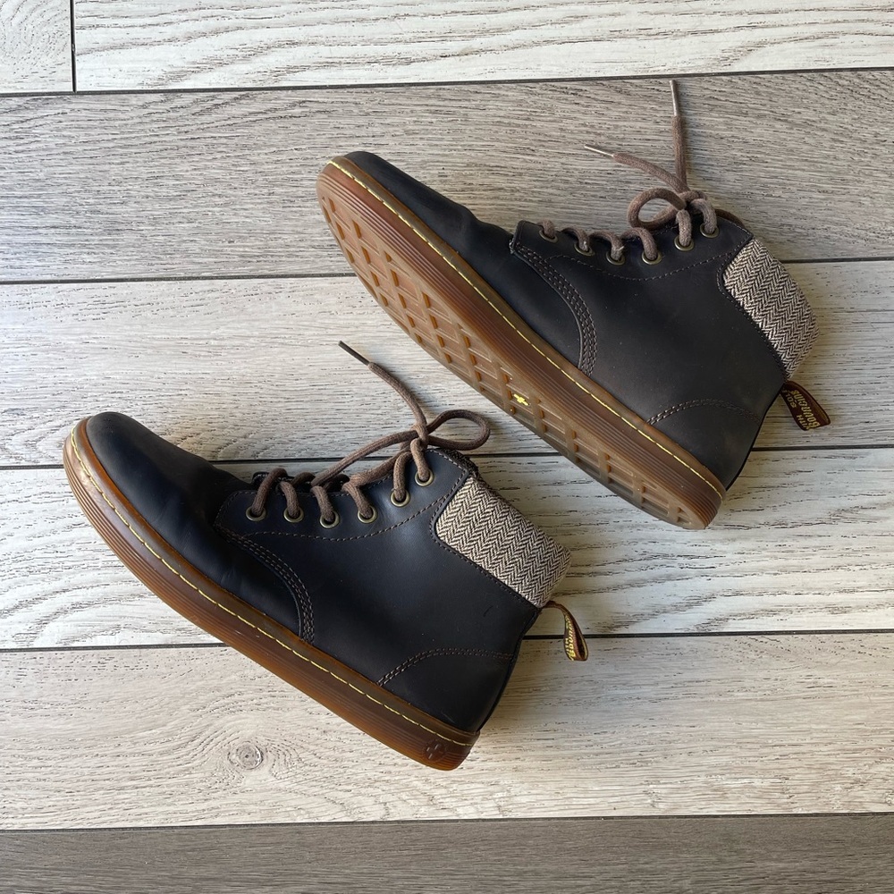 Dr. Martens Maelly Brown Lace Up Boots